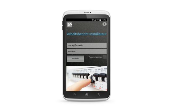 Business App für Elektroinstallateure