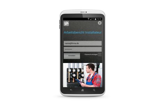 Business App für Heizungsinstallateure