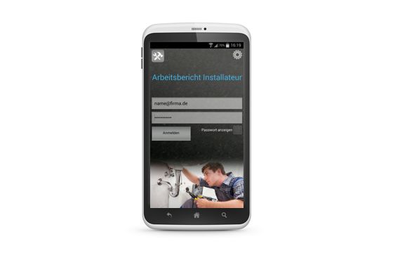 Business App für Sanitärinstallateure