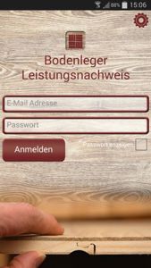 Business App für Fussbodenleger